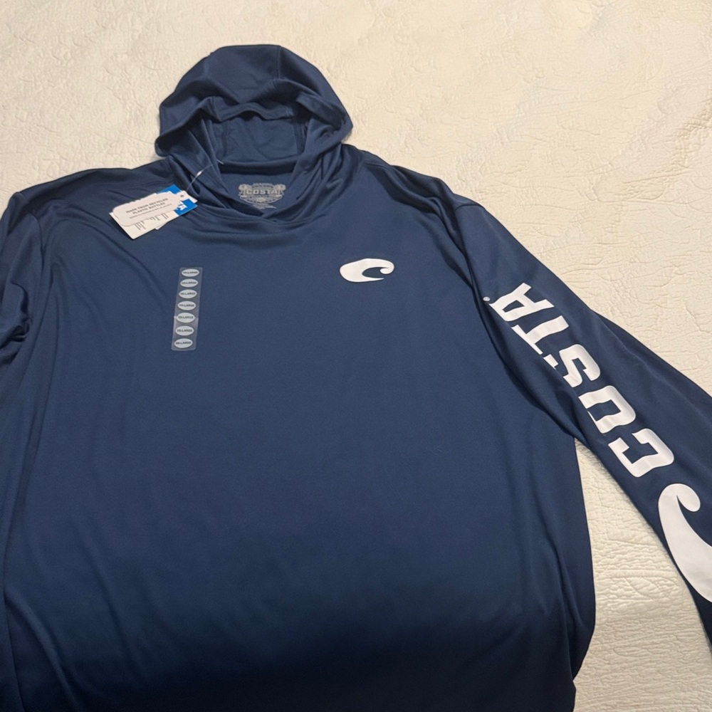 Costa Men's Navy Rash Guard